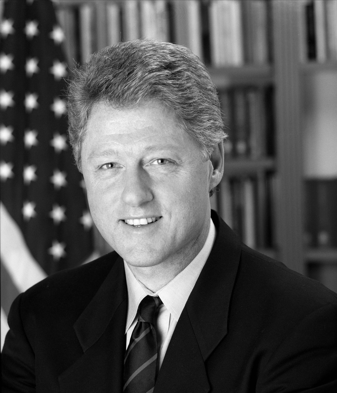 Bill Clinton, official portrait, 1993 (White House)